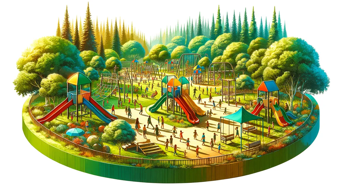 Warsaw: Playgrounds in Tarchomin to Spend Time with the Family