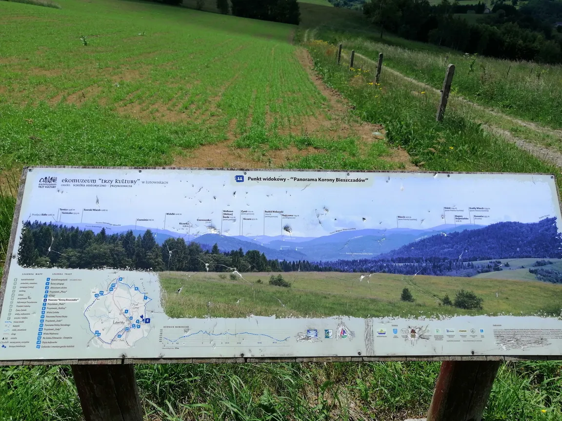 Punkt Widokowy w Parku Gwiezdnego Nieba Bieszczady