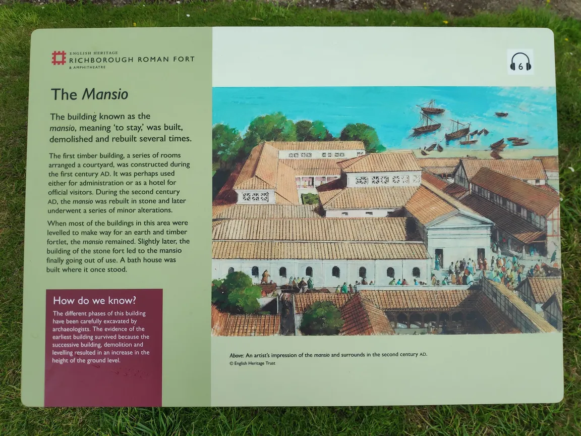Richborough Roman Fort and Amphitheatre