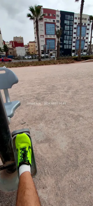 Outdoor exercising