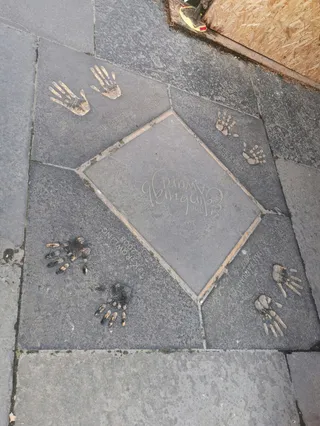 JK Rowling’s Handprints
