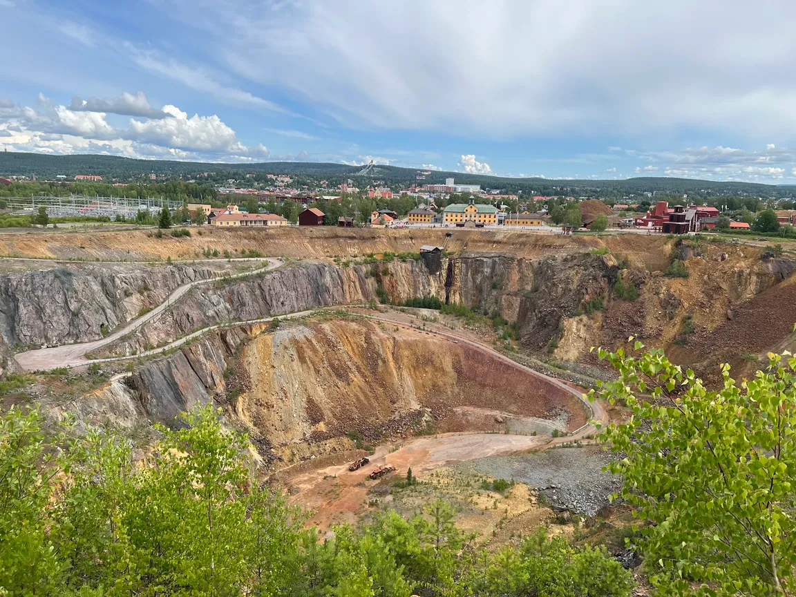 Kopalnia w Falun