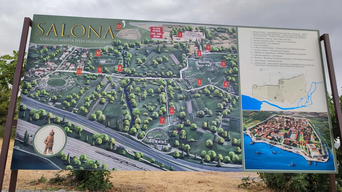 Salona Archaeological Site - Roman Ruins