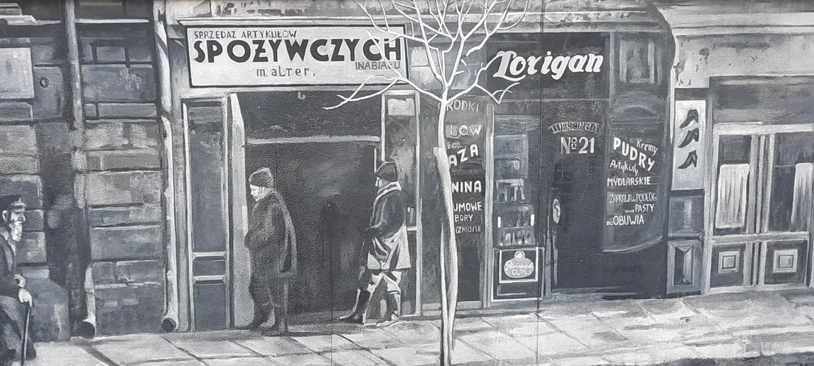 Mural "Lublinie, moje święte miasto"