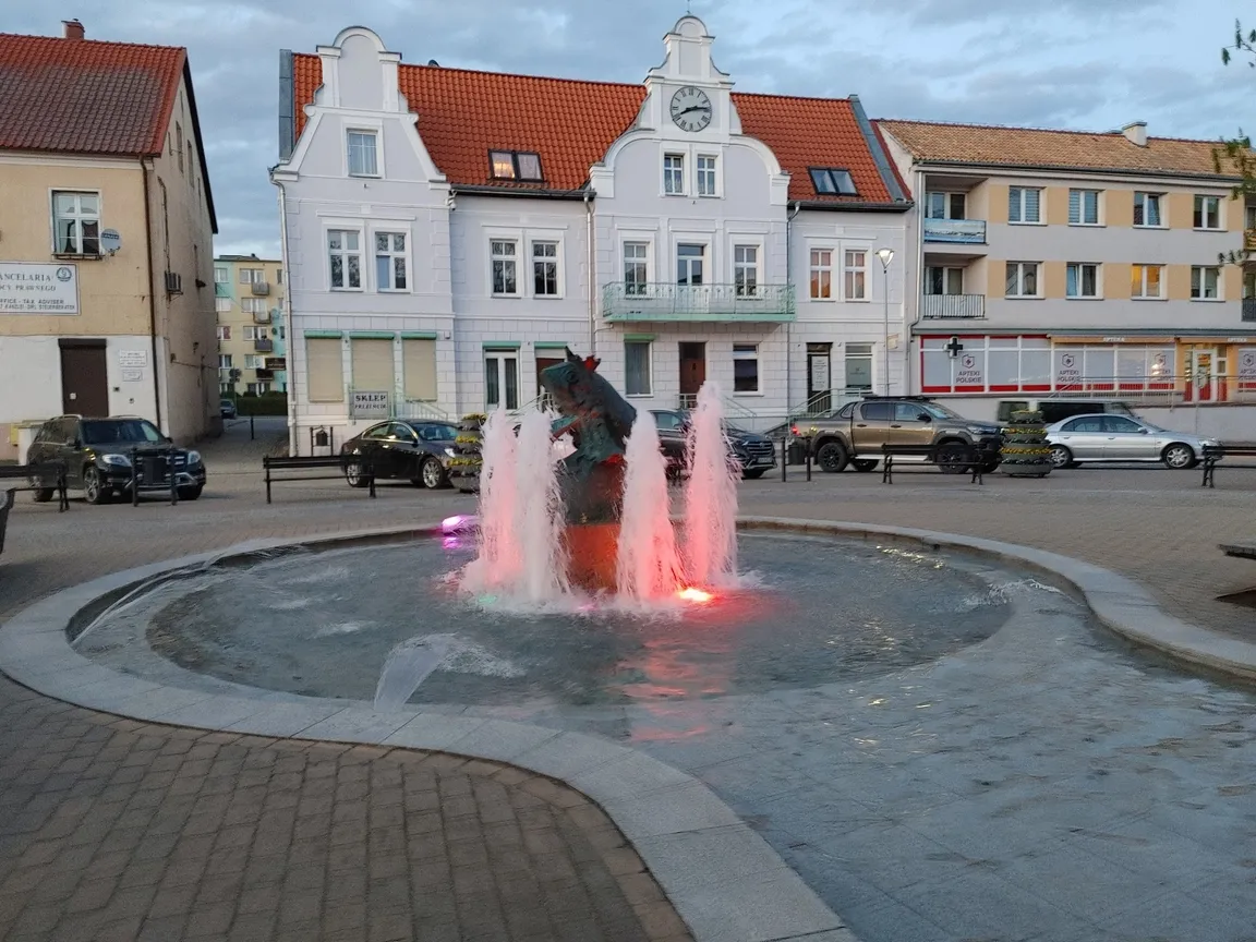 Rynek w Mikołajkach