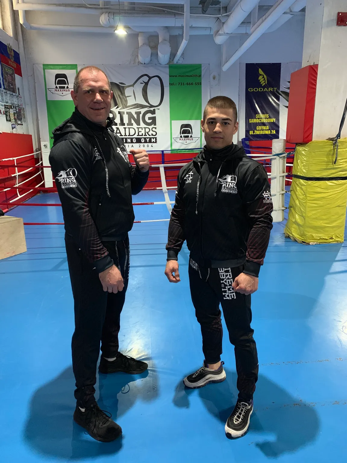 KS SAKO Gym Boxing Ring Raiders