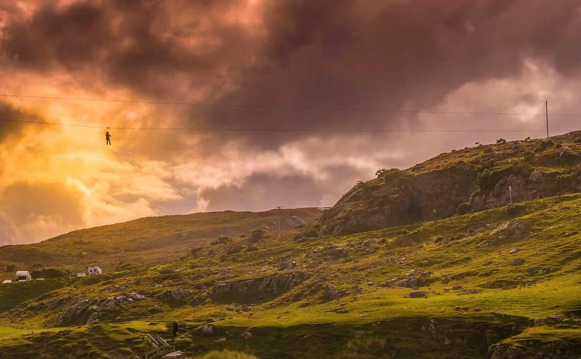 Golden Eagle Zip Line in Durness