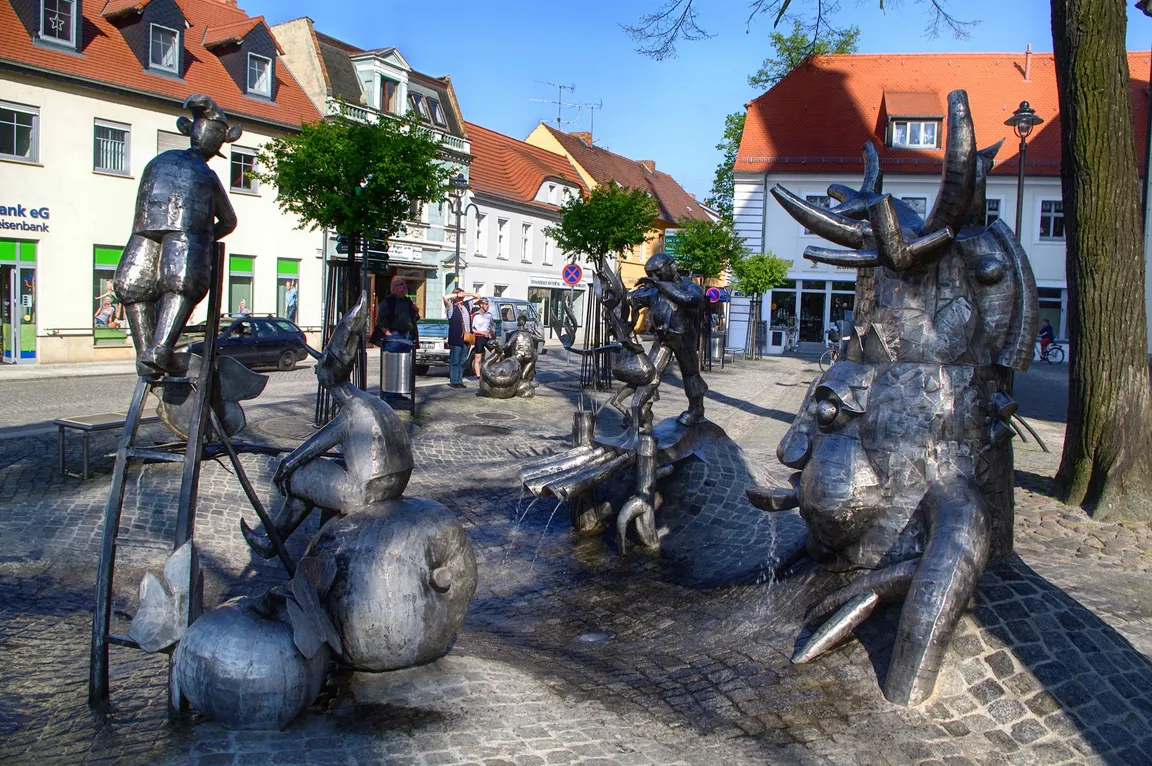 Sagenhafter Brunnen