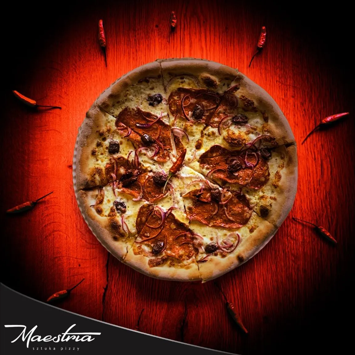 Maestria sztuka pizzy - pizza włoska - pizzeria Toruń