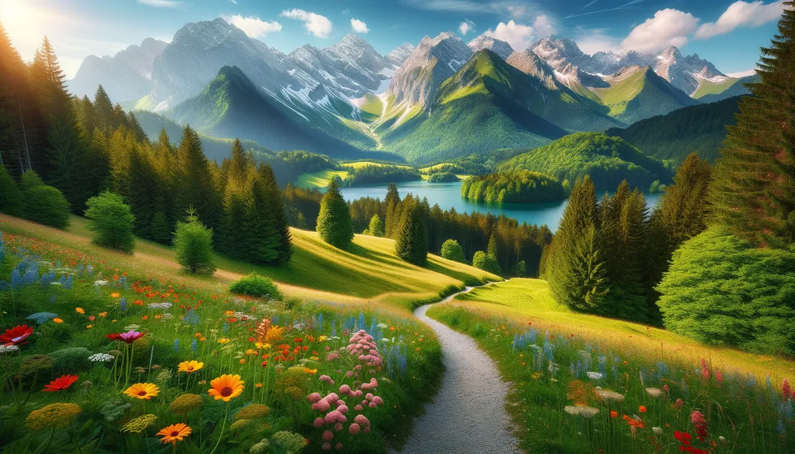 Guide for the active: hiking trails for backpackers in Bavaria