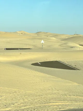 Abu Dhabi Desert Road