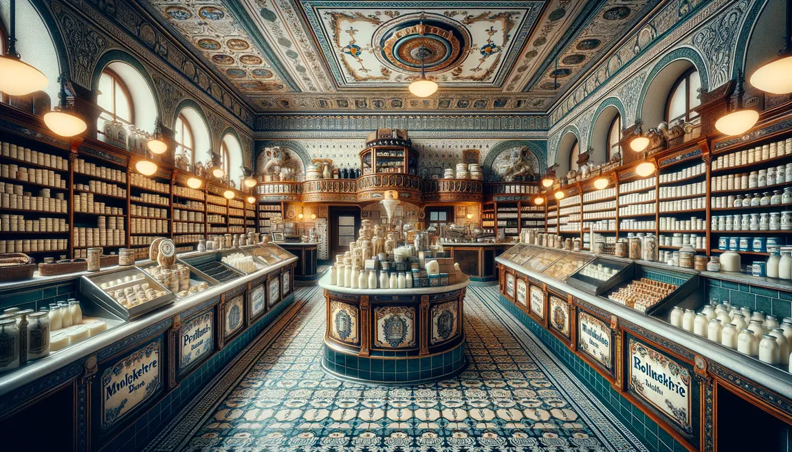 The world's most beautiful store: discover the charm of Pfunds Molkerei in Dresden
