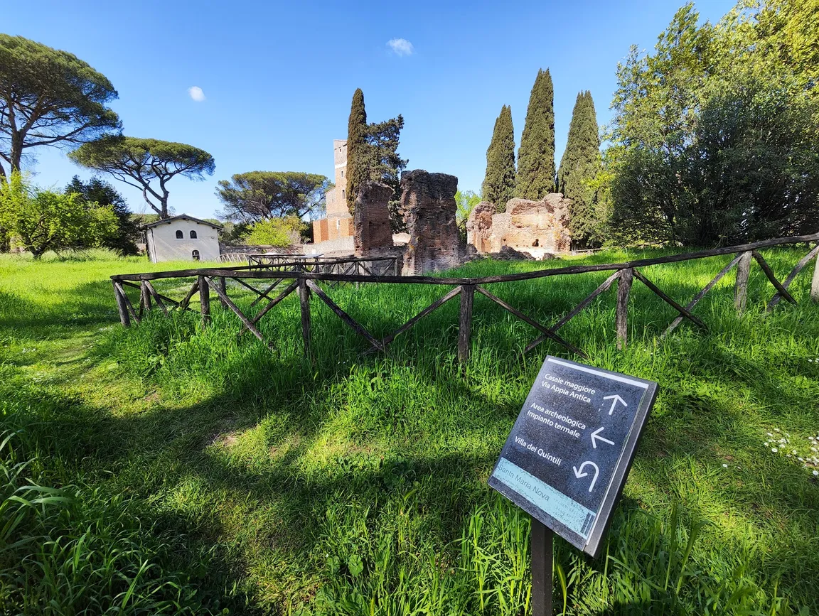 Villa dei Quintili - Archaeological Park of Appia Antica