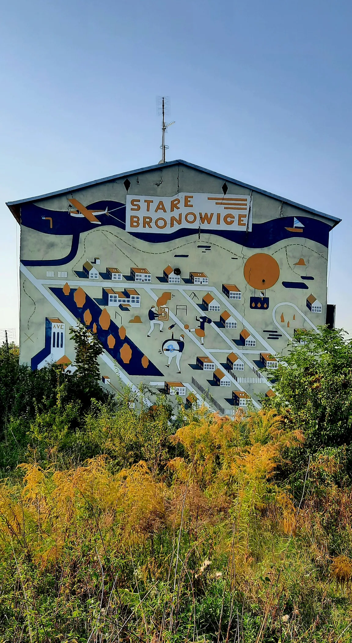 Mural "Stare Bronowice"