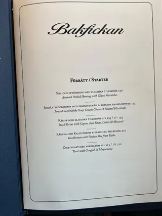 Bakfickan