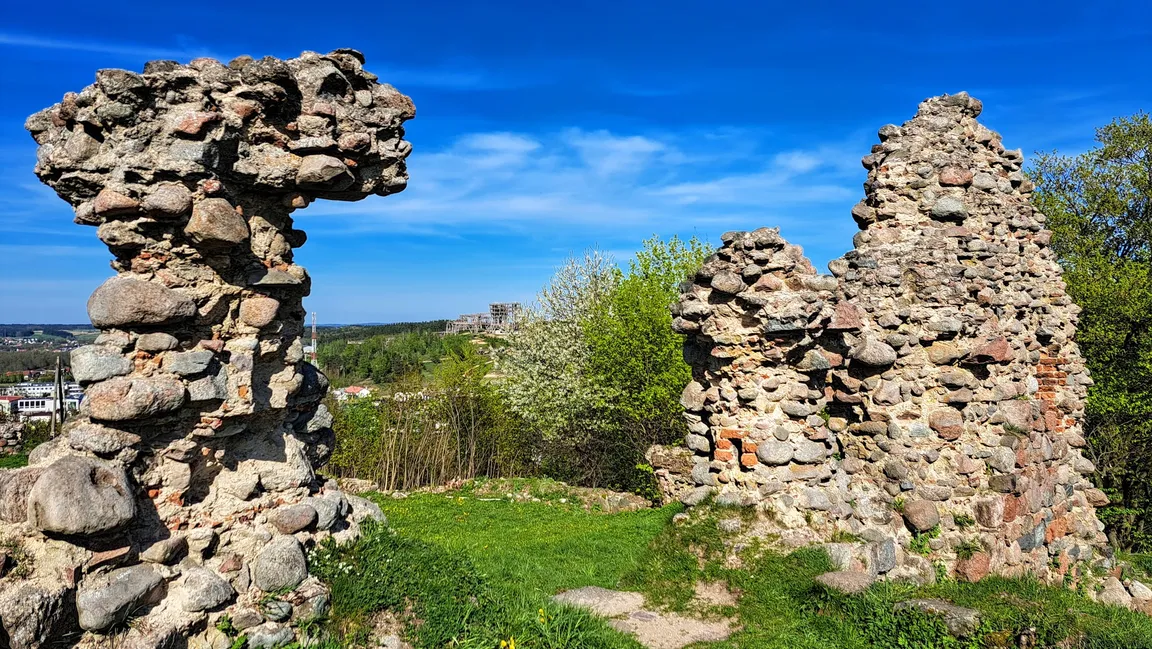 Ruiny zamku w Kurzętniku