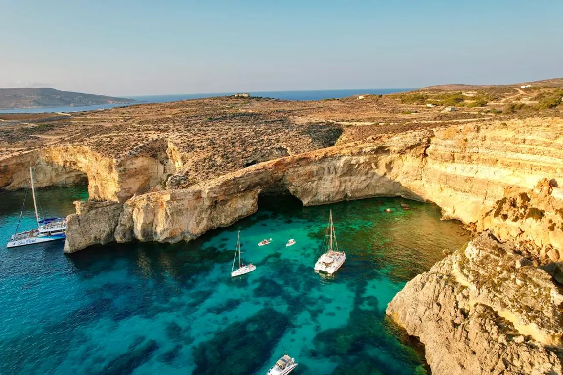 Yacht in Malta