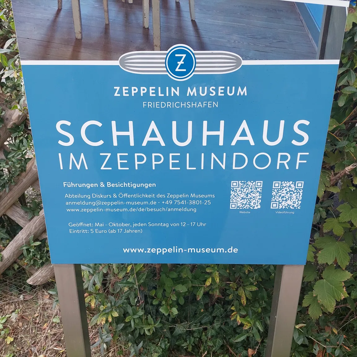 Schauhaus im Zeppelindorf