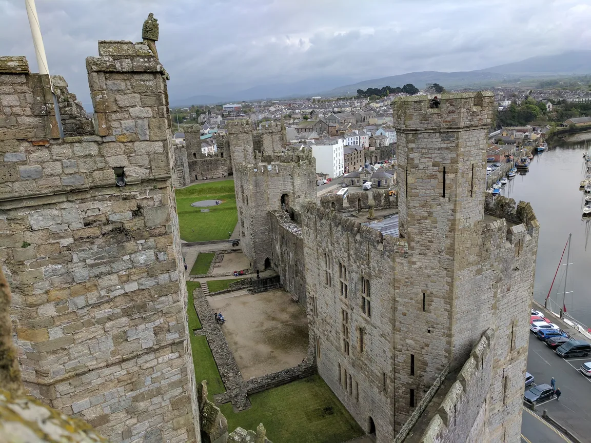 Zamek w Caernarfon