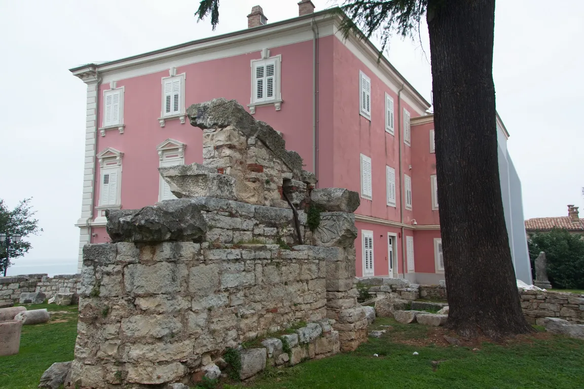 Temple to Neptune Remains (Ancient Parentium)