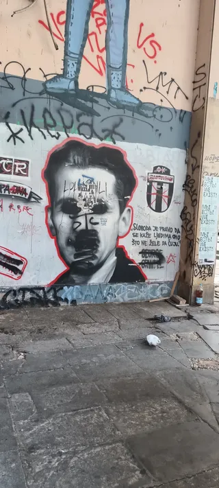 Mural Džordža Orvela