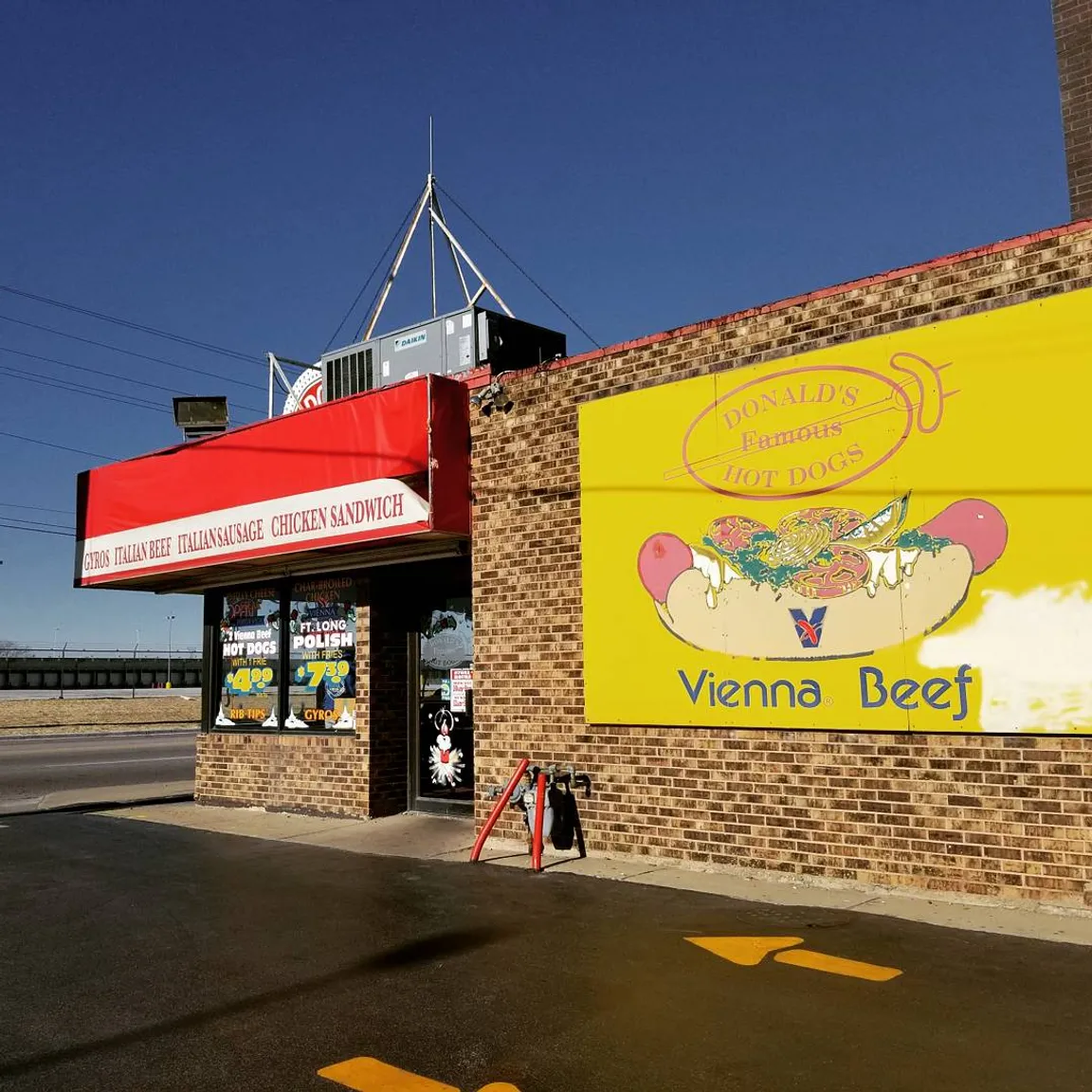 Donald's Famous Hot Dogs