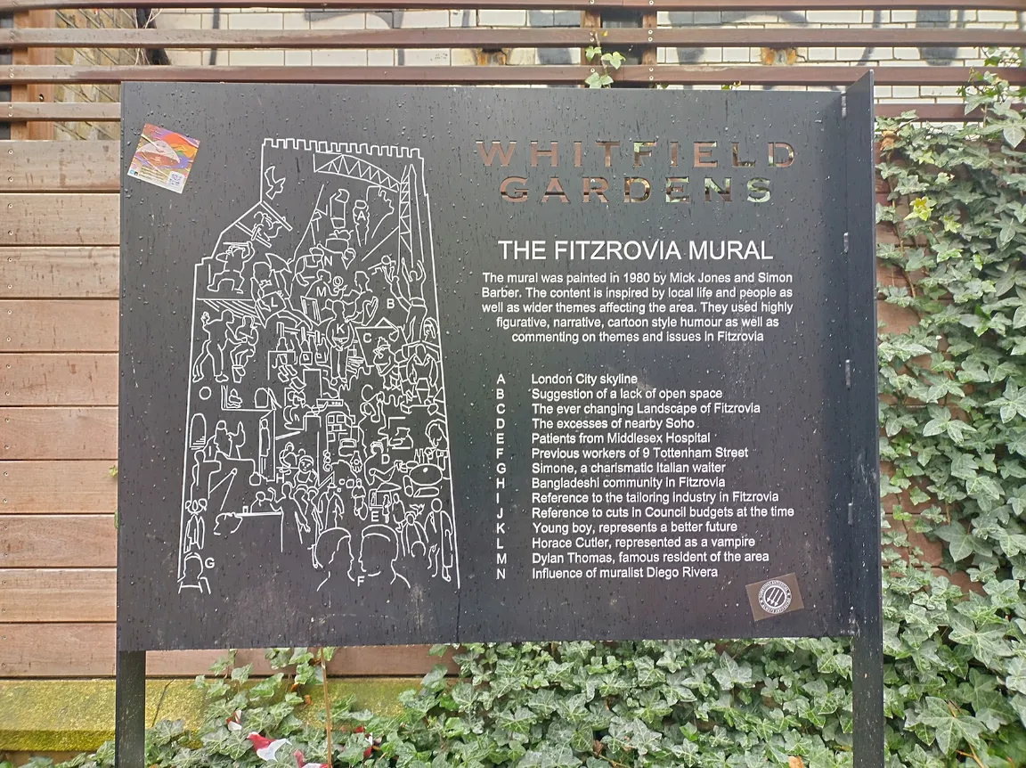 Fitzrovia Mural