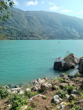 Lake and Panorama of the Brenta Group