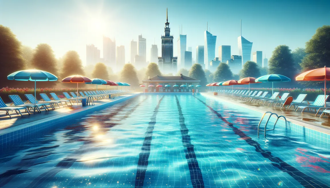 Summer in the city: outdoor swimming pools in Warsaw for cooling off in hot weather