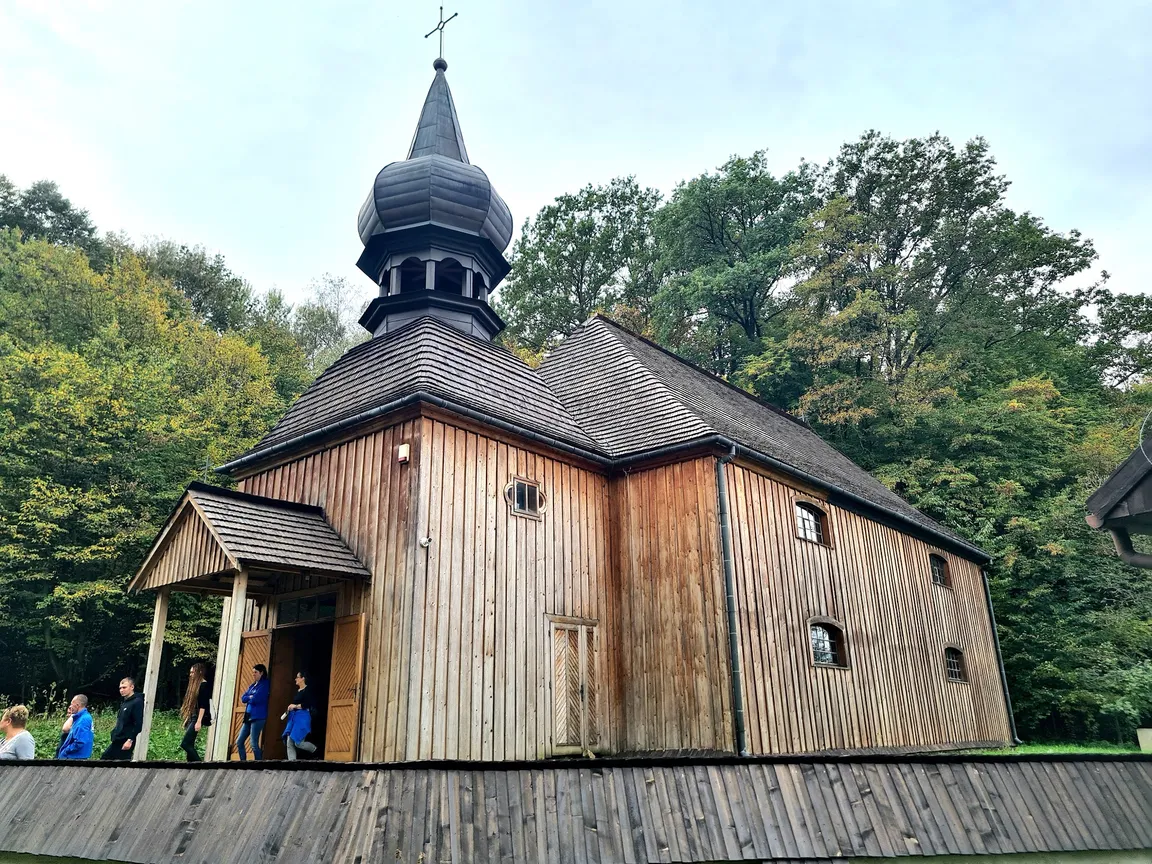 Kościół ewangelicki zbudowany w1809r. w Stadłach