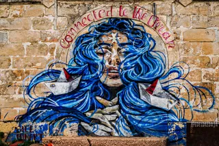 Connected to the Ocean mural