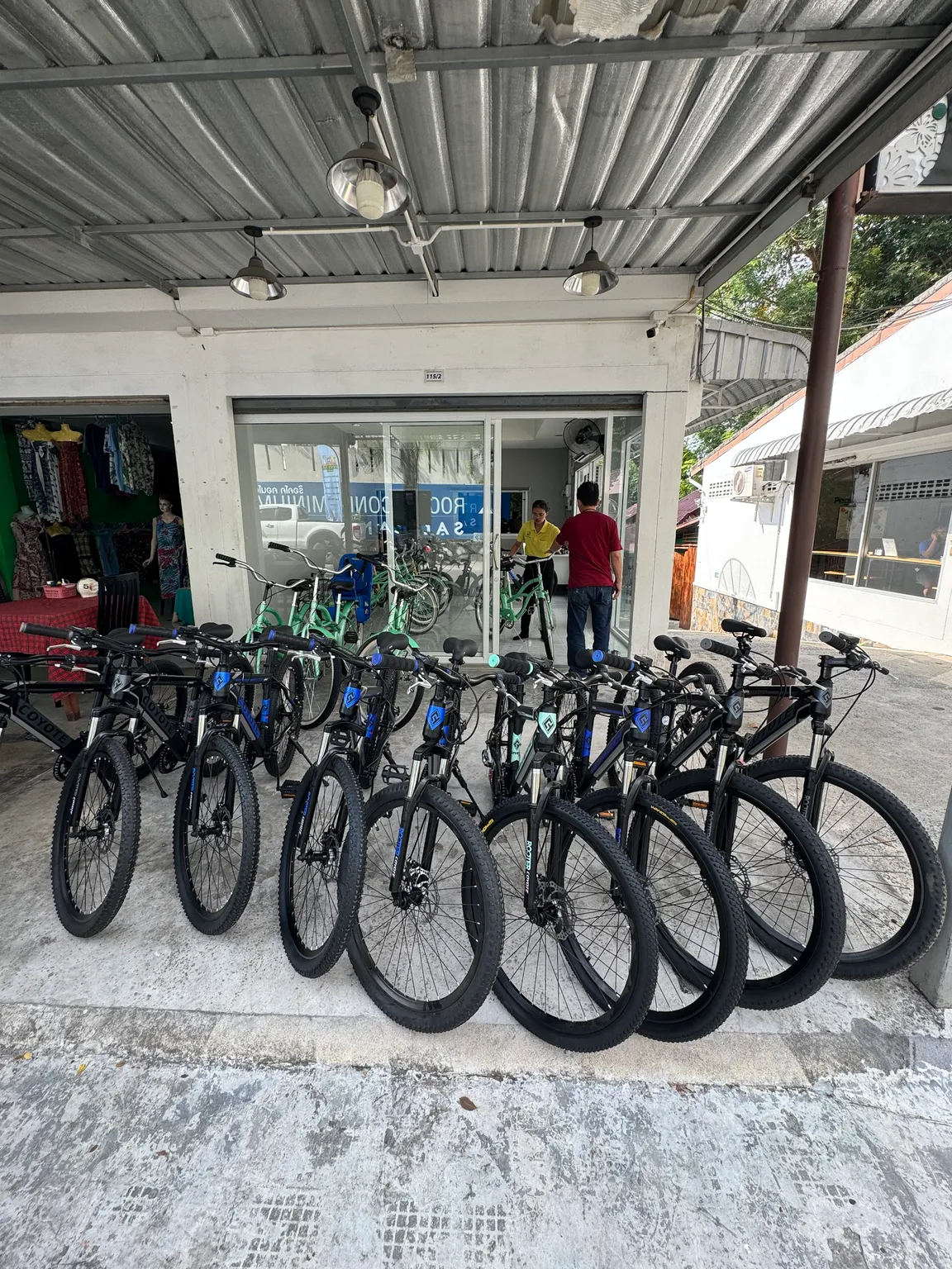 Bicycles for rent (Pagi Pagi)