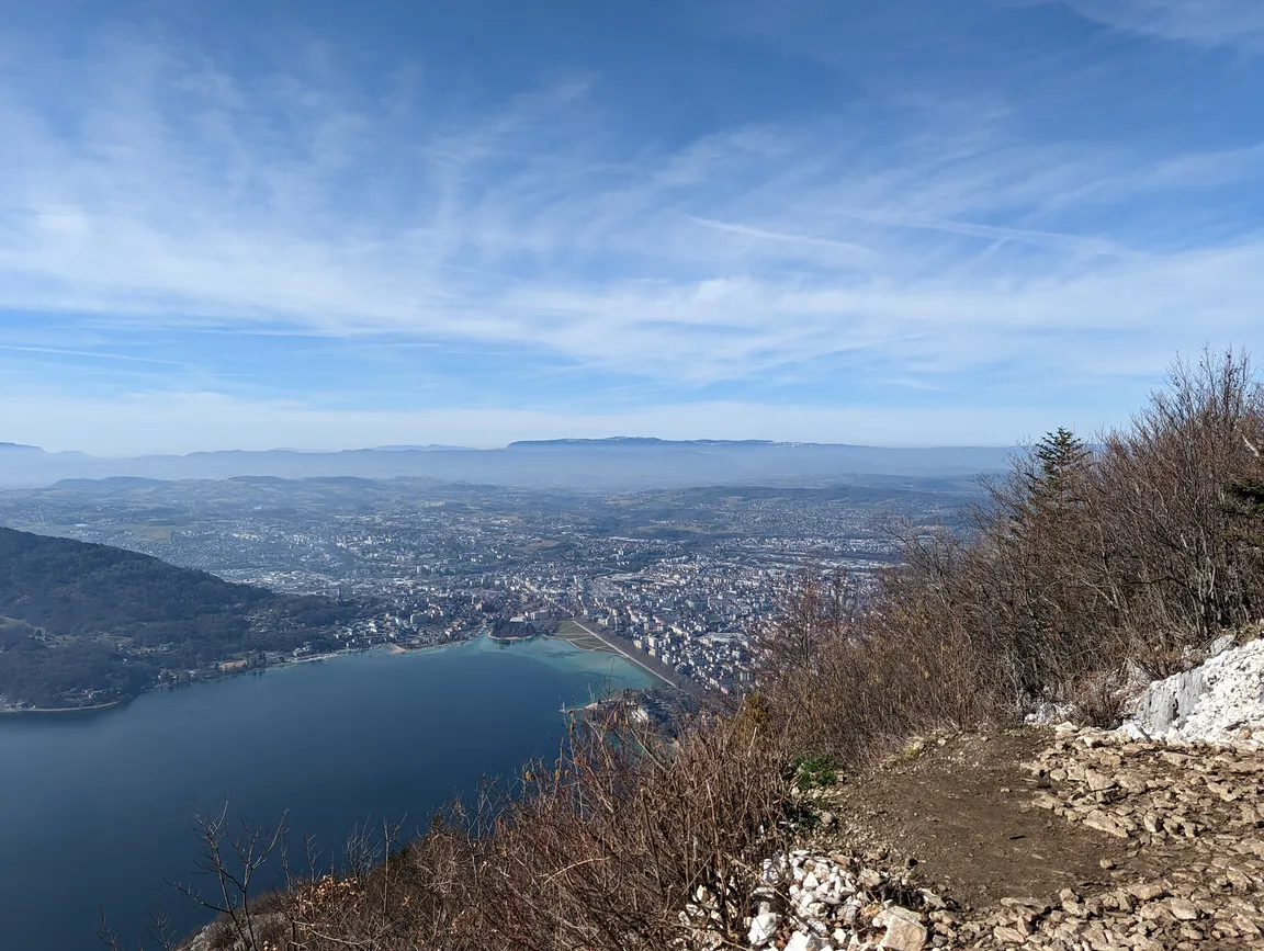 Starting point for the Mount Veyrier hike