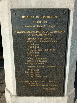 Spichern Battlefield Monument