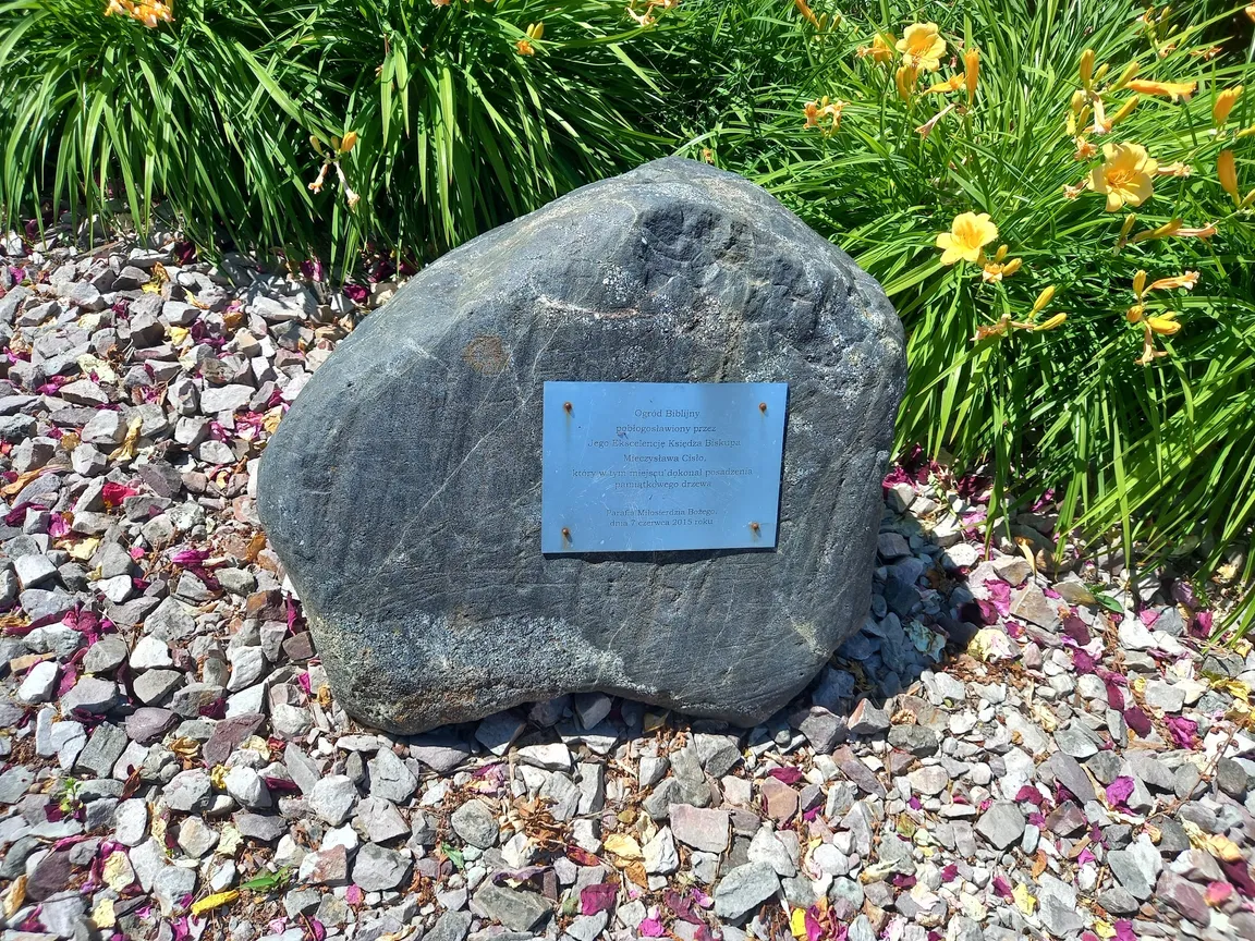 Ogród Biblijny przy Kościele Miłosierdzia Bożego w Puławach