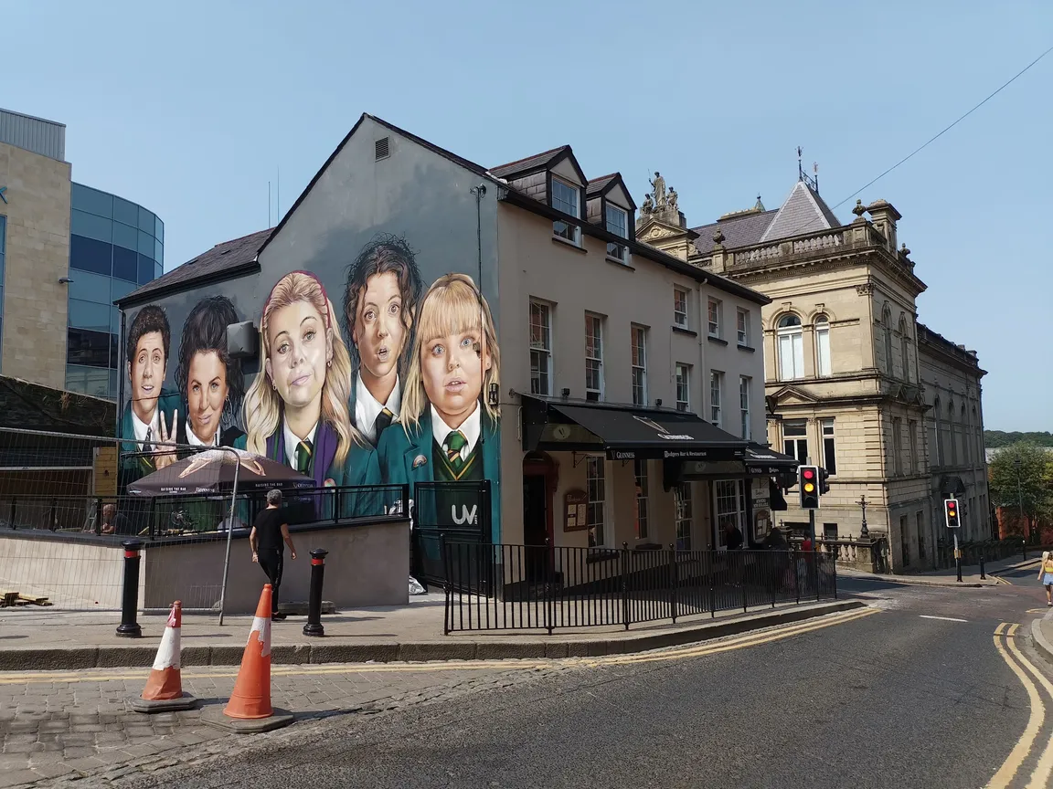 Derry Girls Mural