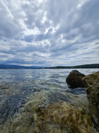 Small sand beach Čižići