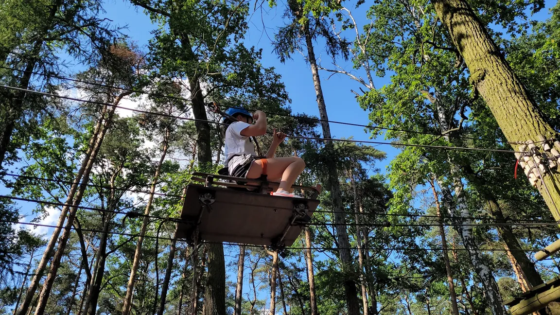 Park Przygód Piaski Szczygliczka