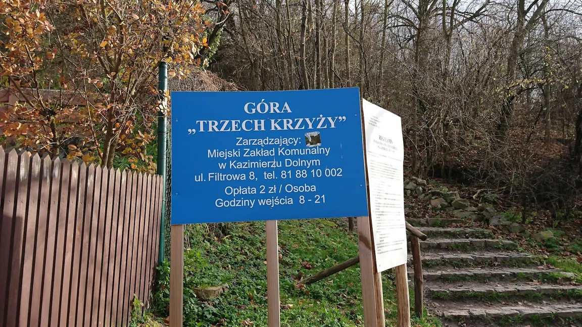 Góra Trzech Krzyży w Kazimierzu Dolnym