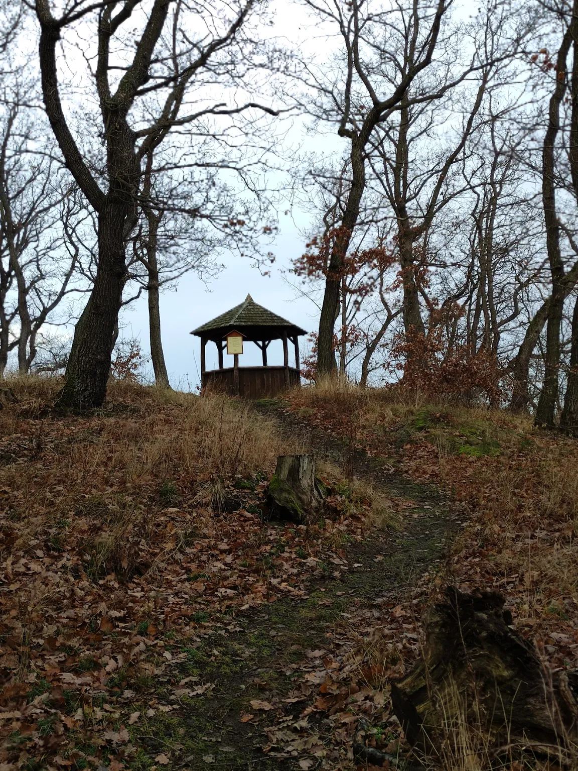 Schutzhütte auf dem Tempelberg