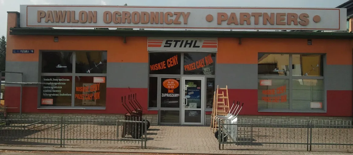 Pawilon Ogrodniczy PARTNERS - autoryzowany punkt sprzedaży STIHL