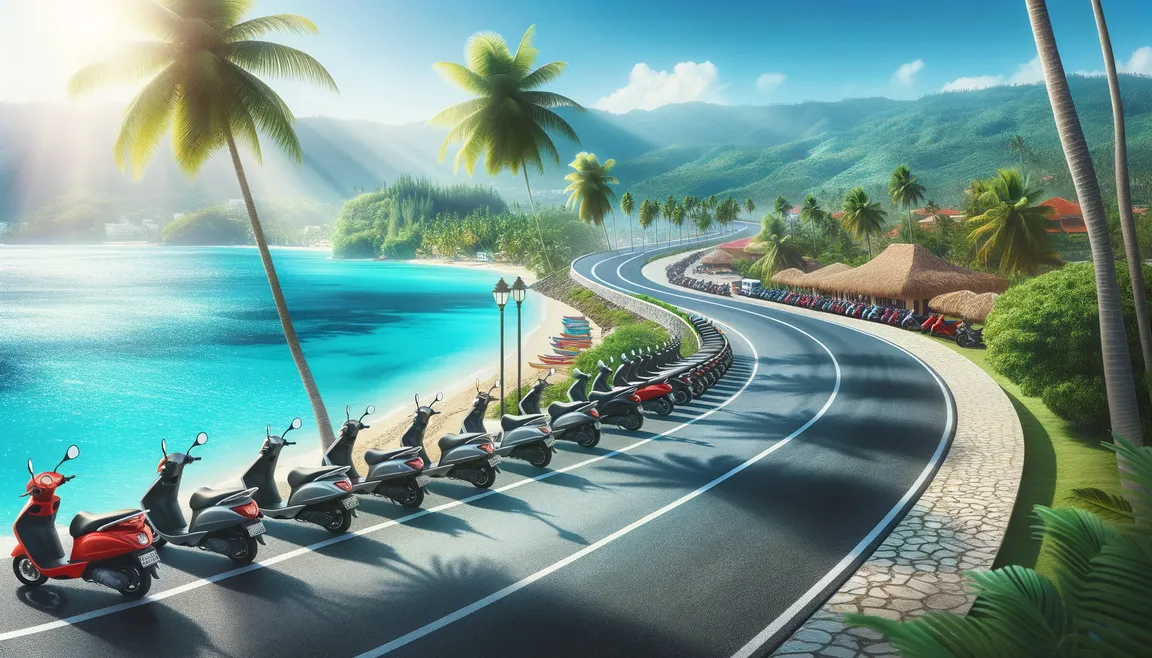 Scooter, car and motorcycle rentals in the Dominican Republic