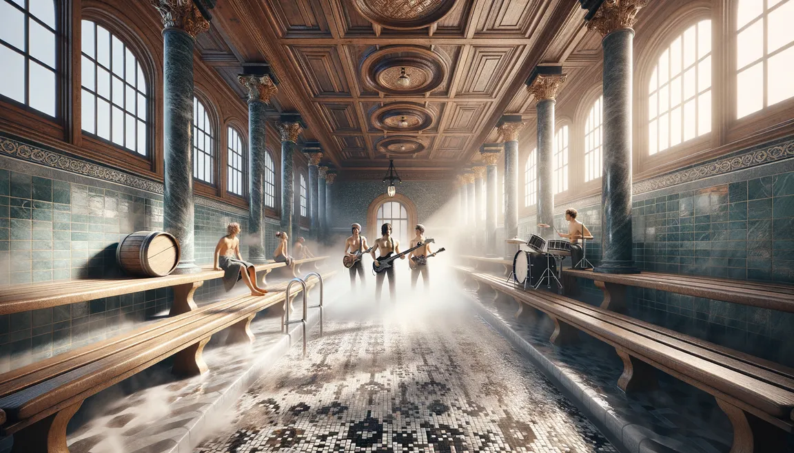 Sofiebadet: a hidden bathhouse in Copenhagen with live music