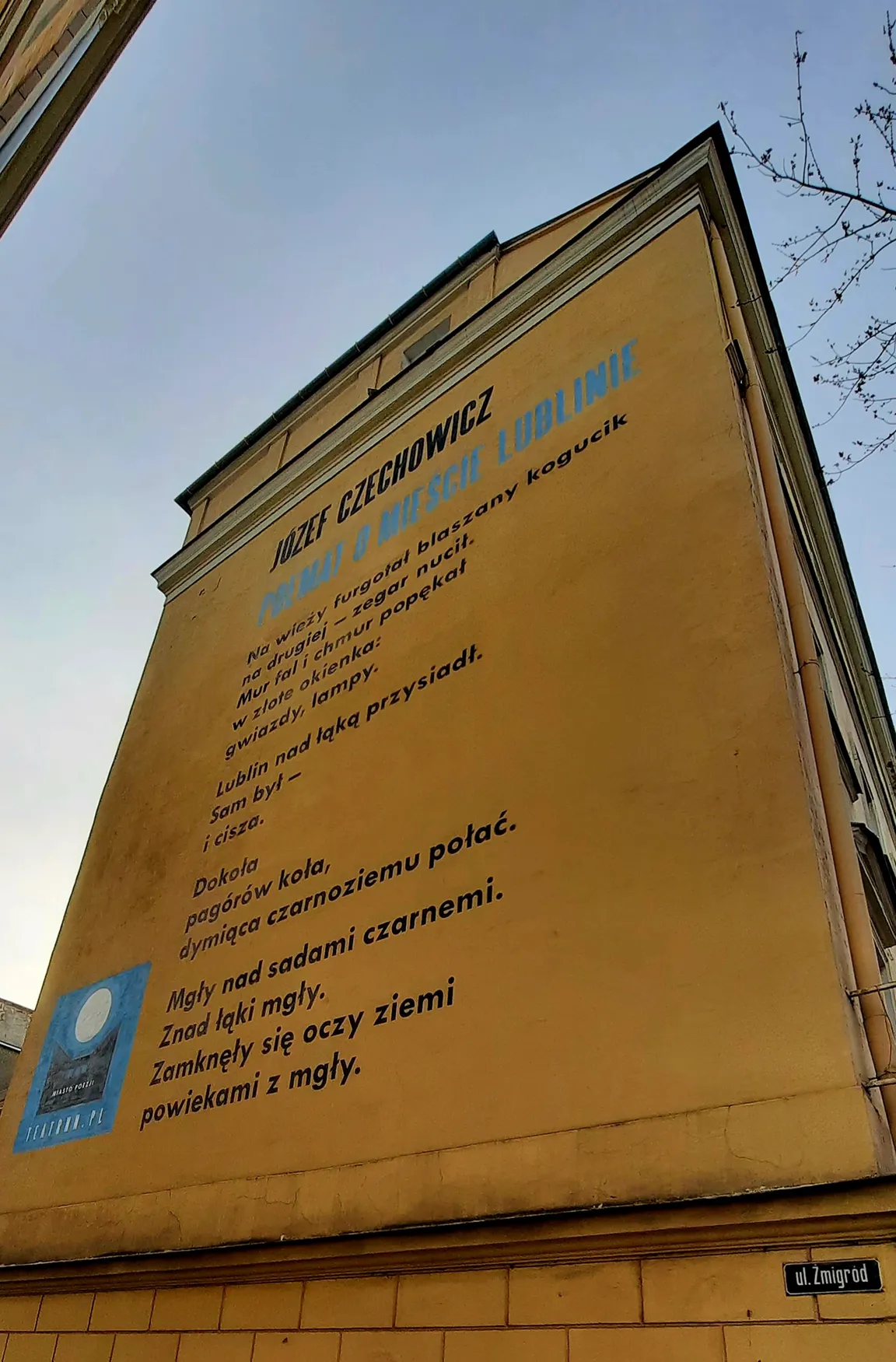 Mural - Poemat o mieście Lublinie