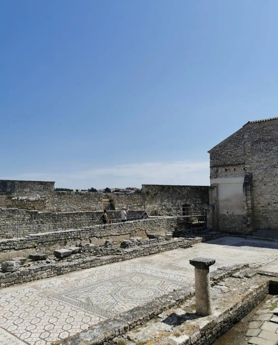 Temple to Neptune Remains (Ancient Parentium)