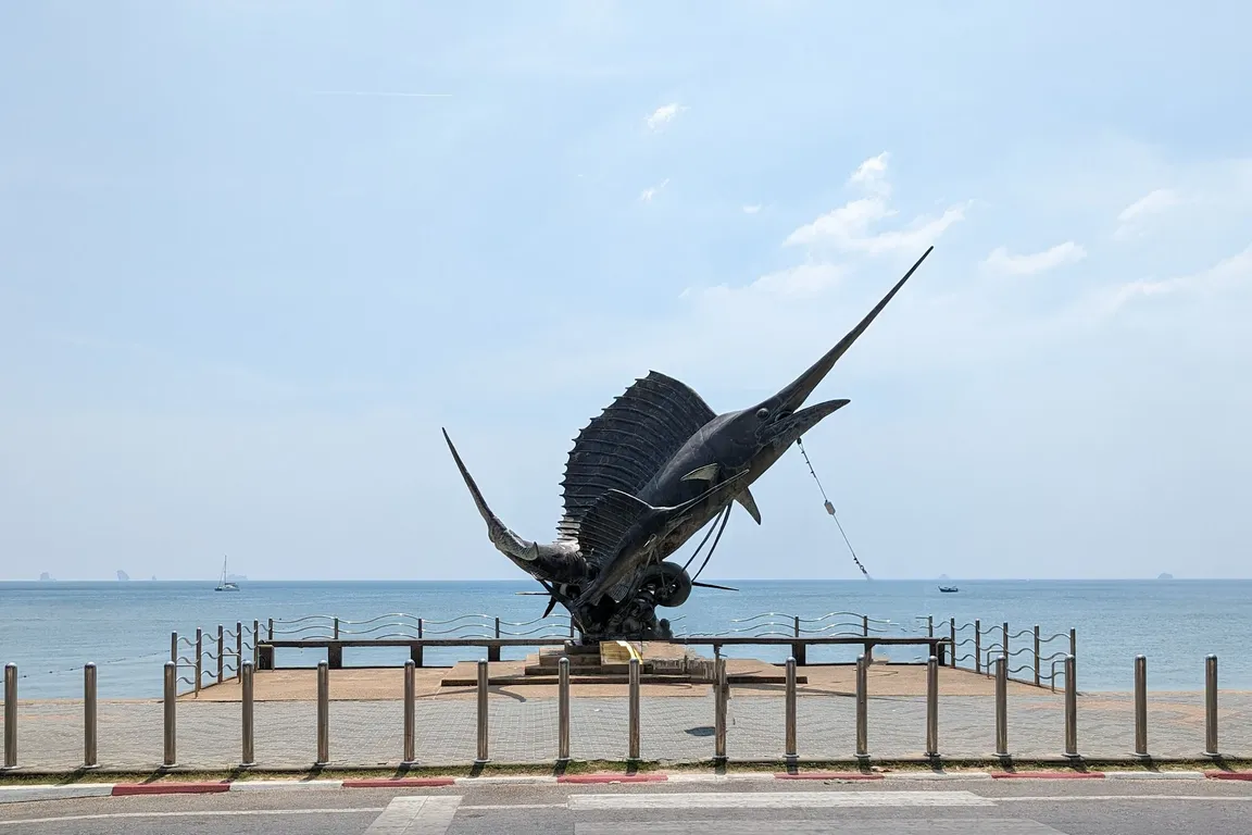 Sailfish Sculpture, Ao Nang Beach