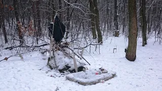 Ruiny w Lasku na Kole