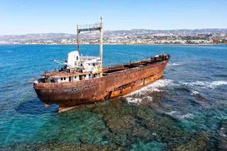 Schiffswrack MV Dimitrios II