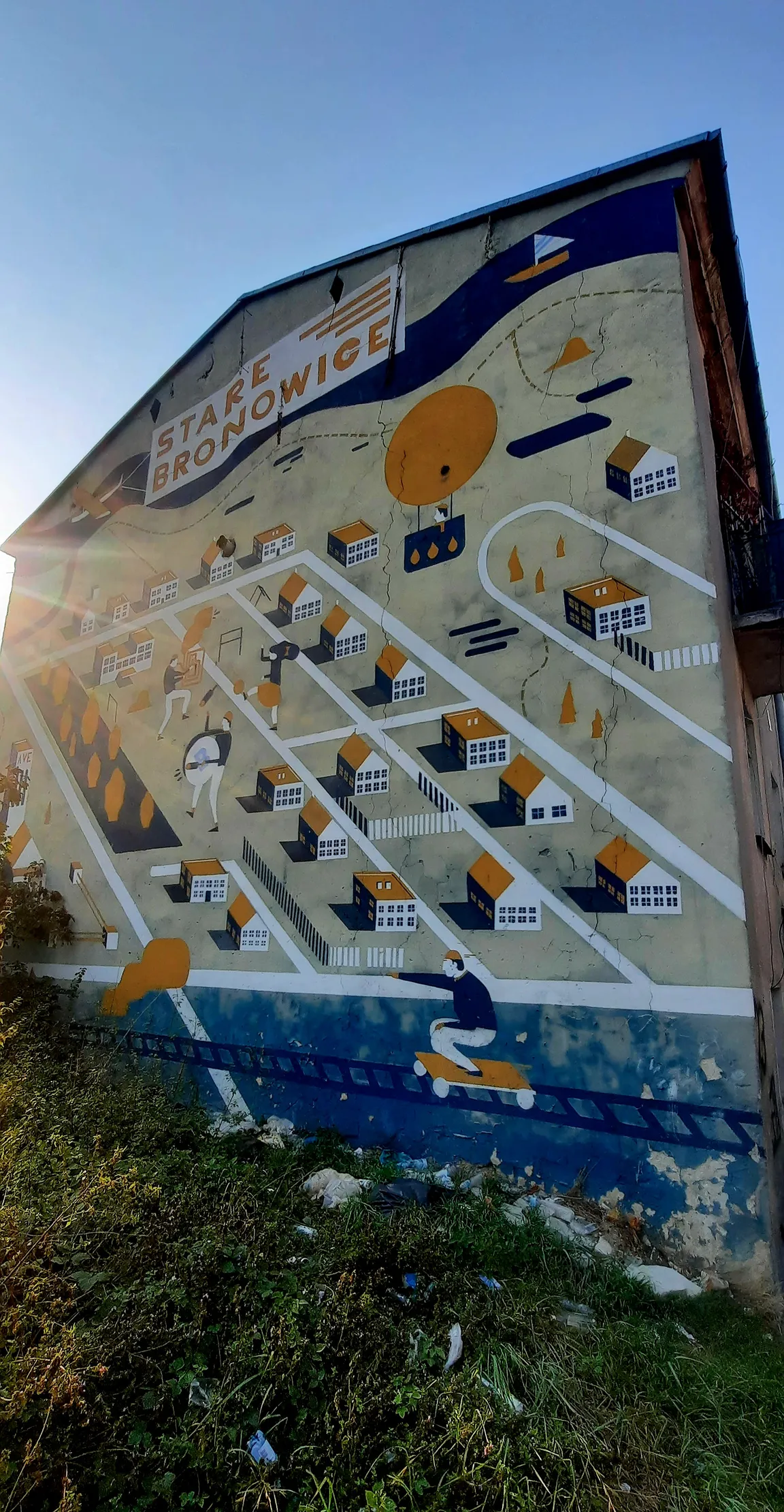 Mural "Stare Bronowice"