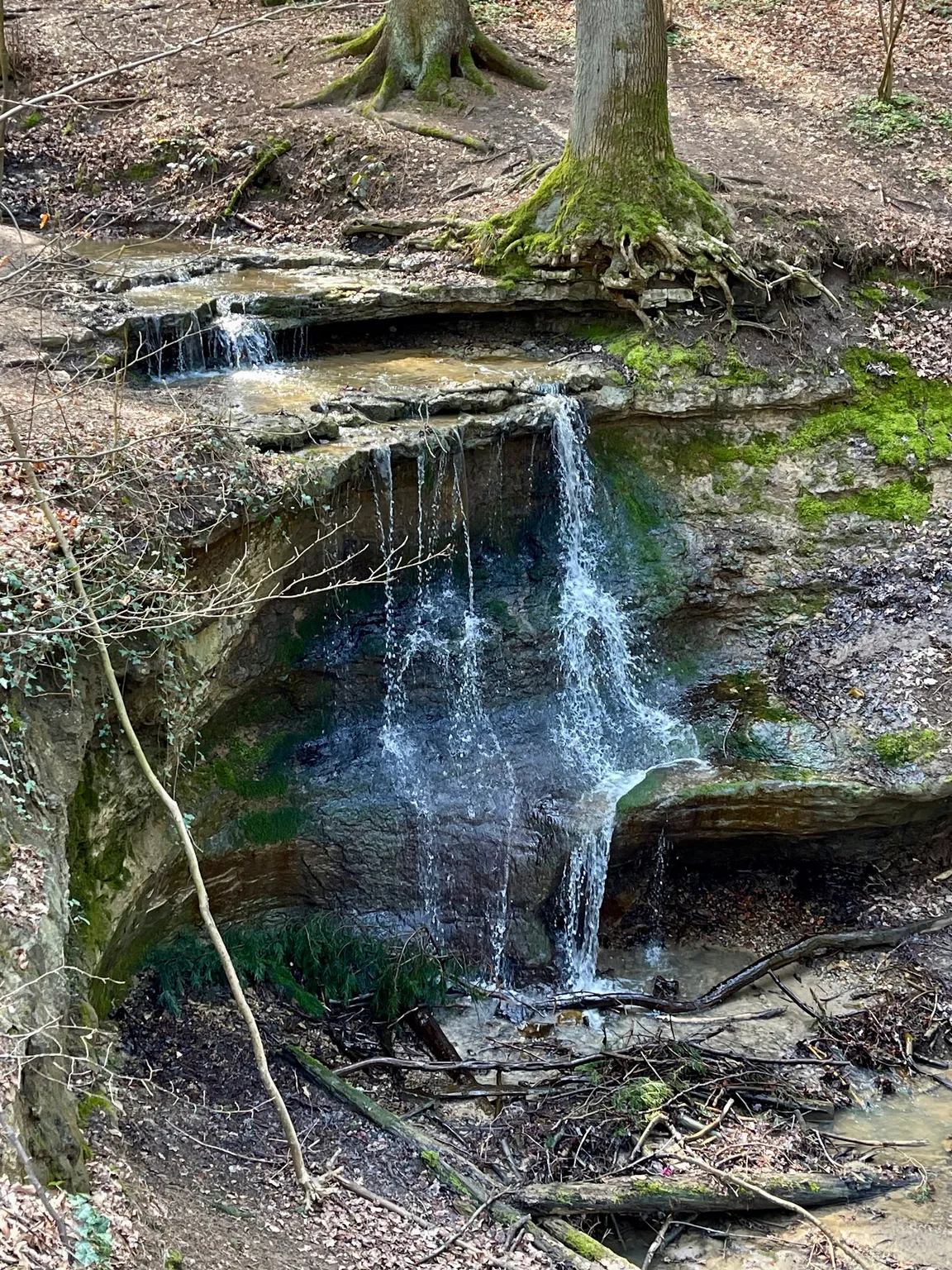 Klingender Wasserfall